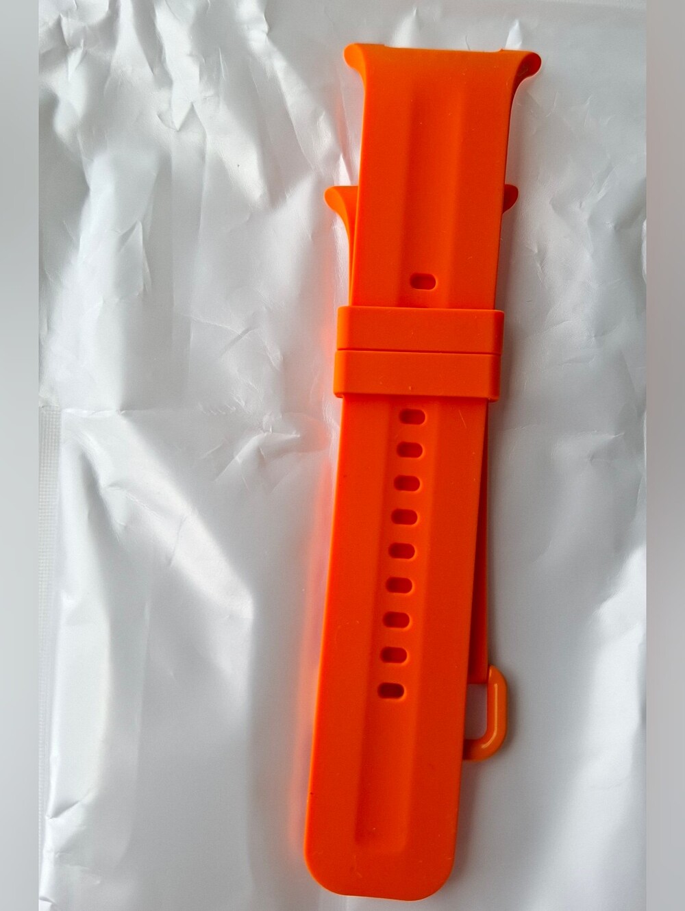 Lerobo Silicone Watch Band 22mm Orange - Fits Galaxy Watch 8/9